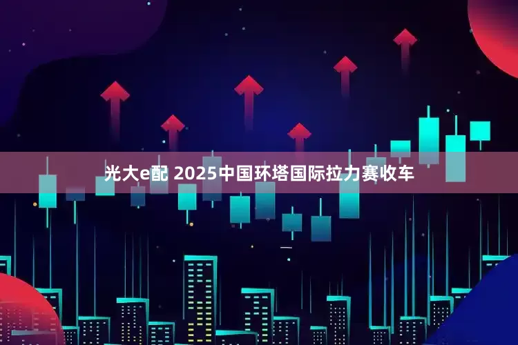 光大e配 2025中国环塔国际拉力赛收车